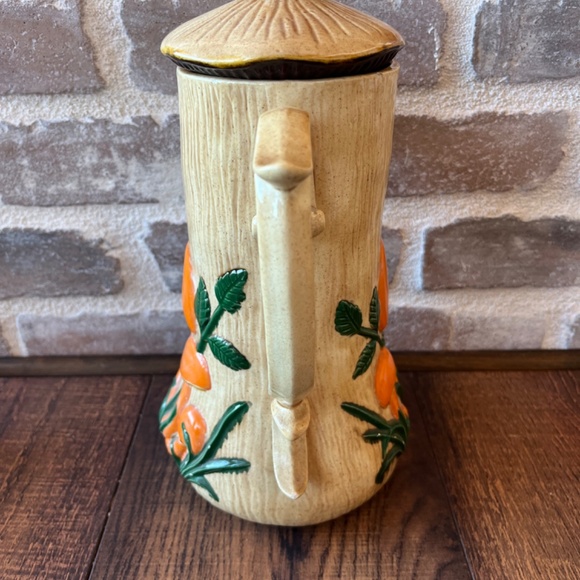 Rare arnel’s mushroom tea set tea cups tea pot creamer mushroom tea set Arnels - Picture 3 of 16